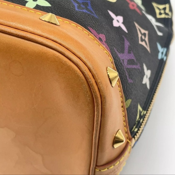 LOUISVUITTON Monogram Multi Color Noir Alma M92646 W/Bag - Picture 9 of 16